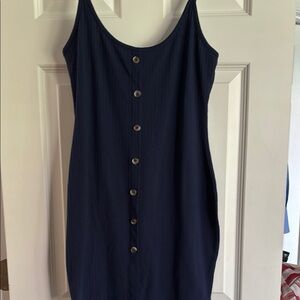 Windsor Blue Sheath Midi Dress